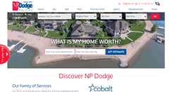 Desktop Screenshot of npdodge.com